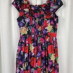 Ivy City Co Black Floral Havana Dress Sz.L NWT Size L Photo 10
