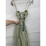 Fairy Whimsical Festival Midi Dress Women Small Green Prairie Hippie Wlwgsnt Fem Photo 3