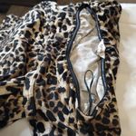Davi & Dani  Animal Print Romper Photo 7