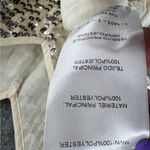 Goldie Twilight Camisole Top Womens M Silver Cream Sequin Sparkles Shimmer Glam Photo 14