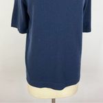Pure Collection Blue Jeweled Cashmere Top Size 10 Photo 54