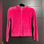 Papaya  Y2K LOVE Full Zip Hoodie Sweatshirt Velour Sequins Women’s Sz S GUC Photo 2