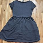Forever 21 Charcoal Gray Fit & Flare Pocket Dress - Size Small Photo 5