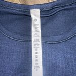 Lululemon Ebb To Street Long Sleeve Top Cropped Navy Photo 3