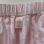 Victoria's Secret Victoria’s Secret Pajama Pants Womens Small Pink White Striped Lounge Bottoms Photo 4