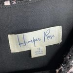 Harper NWT Rose Pink & Black Tweed Shift Dress, Size 16 Photo 5