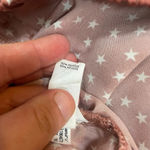 Aerie NWOT Satin Star Pattern Lounge Shorts in Pink/White Size XS Photo 7