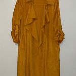 Marc New York  Andrew Marc S poly spandex blend blazer duster suede feel Photo 0
