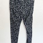 Puma Cotton Leopard Print High Waist Logo Black Gray And Gold Leggings Photo 3