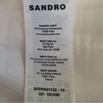 Sandro  Enrique Wide Leg Pant Size 10 Photo 14