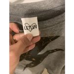 Letluv women's sweater, grey, medium size, polyester and cotton 0027 Gray Photo 2