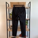 Talbots Chatham Curvy Black Ankle Straight Leg Mid-Rise Black Woven Dress Pant 4 Photo 4