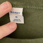 Old Navy Dark Green Mini T-Shirt Dress Photo 2