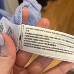 Abercrombie & Fitch  Blue Linen Blend Tiered Maci Maxi Dress Sz MP Photo 2