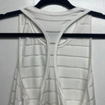Women's Scoop Neck Racerback Tank Top Size Small Lightweight Activewear Training White Photo 4