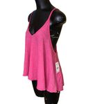 Free People NEW  Pink Cotton-Blend Aline Tank Top Size XS Photo 2