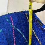 Neiman Marcus Precious Moments Sheath Dress Rainbow Beaded 80s‎ early 90s… Blue Size M Photo 5