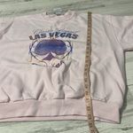 Vintage Hilton Casinos Las Vegas Sweatshirt Size Large MADE IN THE USA Pink Photo 7