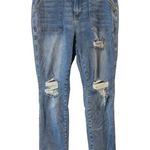 Judy Blue Women’s Distressed Boyfriend Jeans Size 13/31 Photo 0