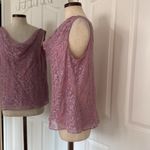 Alex Evenings Y2k velvet burnout cowlneck sleeveless Photo 7