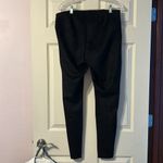 Dillard's NWT Zezza B Black Velvet Velour Skinny Dress Pants XL Photo 3