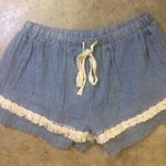 Denim blue shorts Photo 0