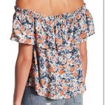 Current/Elliott The Ruffle Top Dusty Bowl Floral Off- Shoulder Size 1 Photo 1