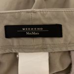 Max Mara  Weekend cigarette‎ khaki pants . Size 10 Photo 4