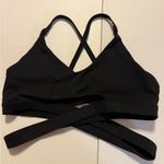 Curves N Combatboots Curves N Combat Boots Criss Cross Black Activewear Sz XL Sports Bra Workout Photo 0