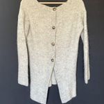 Point Sur women's size XS Gray Longline Button Photo 5