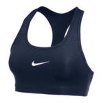 Nike Navy Blue Medium Support Non Padded Swoosh 2.0 Sports Bra Size Large Photo 0