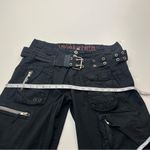 Johnny Was  Pete & Greta Womens Size 6 Marika Cargo Pants Black Grunge‎ *FLAWED Photo 10