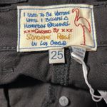 Free People x SANDRINE ROSE Size 25 Wide Leg Black Cropped Pant NWT Photo 4