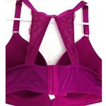 Cacique Lane Bryant Simply Wire Free Plunge Bra Magenta Size 40DD Photo 6
