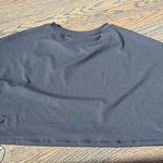 Halara Short Sleeve Cropped Loose Dance Sports Top Black Size Medium Photo 11