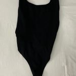American Apparel Black Thong Bodysuit Photo 3