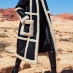 Rebecca Minkoff vegan shearling coat Photo 0