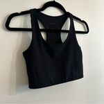 Girlfriend Collective  Black Paloma Sports Bra Women’s Small Racerback athletic Photo 3