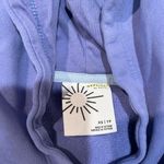 Aerie Offline by Periwinkle Purple Hooded Zip Up Sweatshirt No Rules In NYC XS Photo 2