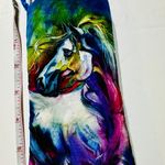 Designer hand painted silk crossbody phone glasses pouch bag crossbody New Multiple Photo 5