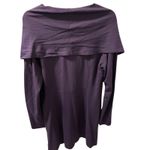 Kensie  Deep Royal Purple Long Sleeve Cowl Neck Stretch Dress Size XL EUC Photo 1