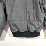 Diesel Y2K 2010 Layered Look Gray Bomber Style Jacket Photo 14