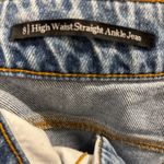 Talbots high waist straight ankle jeans, Newport Wash, light wash Size, 8 Photo 5