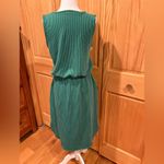 HEIMISH USA Green ribbed Sleeveless Midi Dress women’s M Size M Photo 1