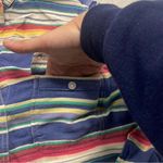 CHAPS Vintage  Multicolor Striped Collared Button Down Shirt Rodeo western Photo 2