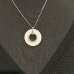 Swavorski Swarovski Crystal circle pendant necklace Photo 1