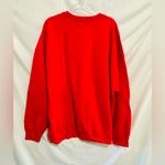 Gildan  Vibrant Red Heavy Blend Christmas Believe Sweatshirt, Size 3XL Photo 3