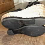 Wild Diva  Black/Tan Wedges 7.5 Photo 7