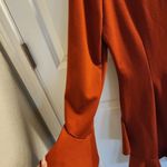 Gianni Bini  The In Crowd Bell Sleeve Ruffle Sophie Mini Dress burnt orange 12 Photo 5