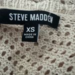 Steve Madden NWT Beige Crochet Maxi Dress XS Photo 3